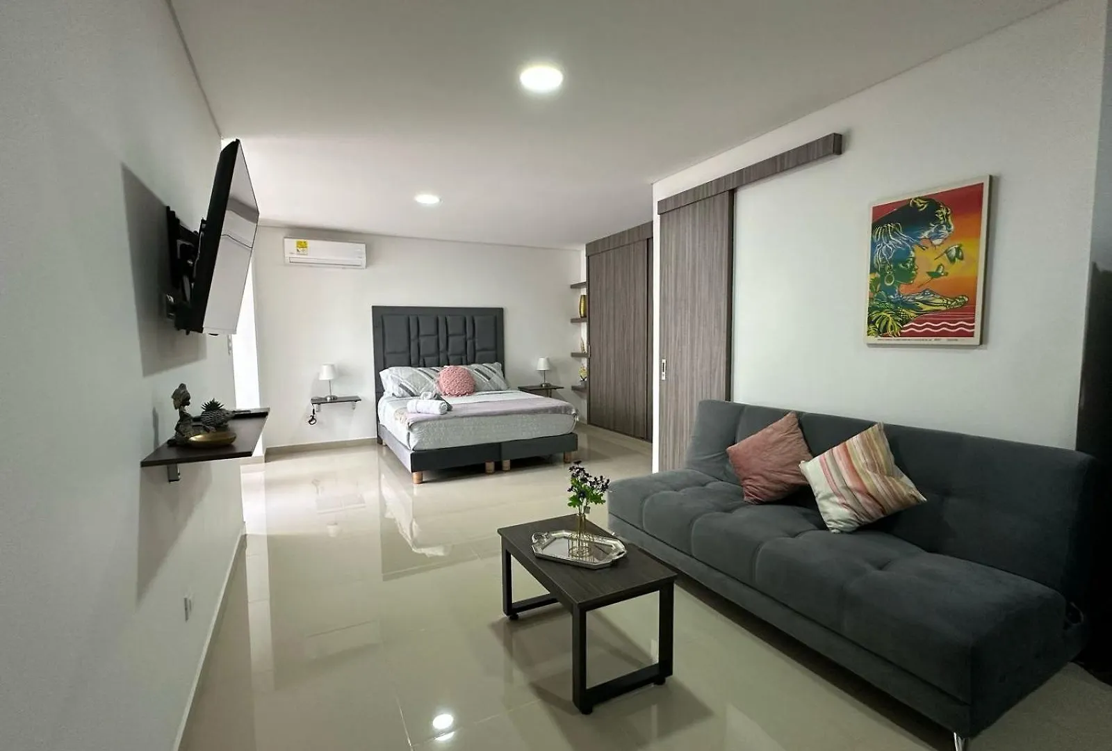 Apartment Nirvana Deluxe Studios - 5Min De Clinica Valle De Lili Y Cc Jardin Plaza Cali Colombia